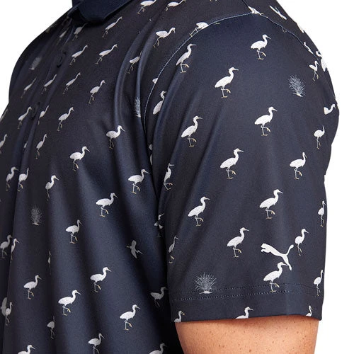 Puma Men's Mattr Egrets Golf Polo 9 Puma Men's Mattr Egrets Golf Polo - Image 7