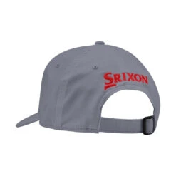 Srixon Authentic Structured Hat -Golf Equipment AuthenticStructured GrayRed 1