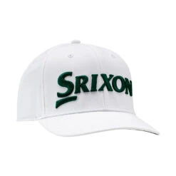 Srixon Authentic Structured Hat -Golf Equipment AuthenticStructured WhiteGreen 0