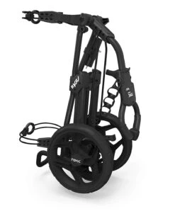 Clicgear Golf 3-Wheel Rovic Junior Push Cart Model RV3J 25 Clicgear Golf 3-Wheel Rovic Junior Push Cart Model RV3J -Golf Equipment Clicgear RV3J Charcoal Black 1