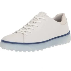 Ecco Men's Tray Golf Shoes 23 Ecco Men's Tray Golf Shoes -Golf Equipment EccoTray WhiteBlueDepths0