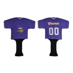McArthur Sports NFL Football Jersey Fan Headcovers -Golf Equipment NFL Jersey Cover Vikings