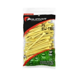 Orlimar 3.25" Golf Tees -Golf Equipment OrlimarTees 3.25 75 NaturalWood