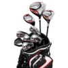 Powerbilt Grand Slam Complete Golf Set Red Series -Golf Equipment Red Set