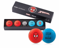 Volvik Marvel Limited Edition Marvel Golf Ball Gift Packs -Golf Equipment Spider Man Box