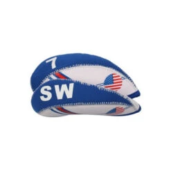 Volf Golf USA Flag Neoprene Iron Head Covers Set 11 Volf Golf USA Flag Neoprene Iron Head Covers Set -Golf Equipment VolfGolfHeadcover USANeopreneIrons4