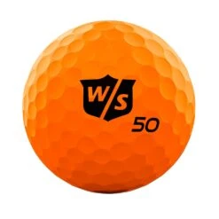 Wilson Staff 50 Elite Golf Balls 33 Wilson Staff 50 Elite Golf Balls -Golf Equipment WGWP17920 2019 50 Elite Orange BallStamp