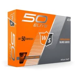 Wilson Staff 50 Elite Golf Balls 32 Wilson Staff 50 Elite Golf Balls -Golf Equipment WGWP17920 2019 50 Elite Orange Right Hero