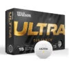 Wilson Ultra Golf Balls - 15 Pack 1 Wilson Ultra Golf Balls - 15 Pack -Golf Equipment WilsonUltra 2023 Distance White 0